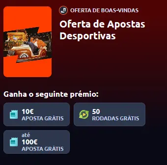 Oferta de cashback para apostas perdidas